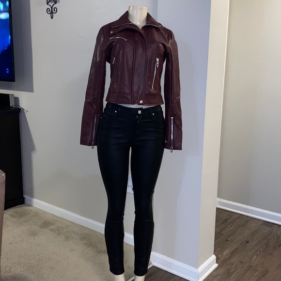 NWT Blanknyc Vegan Leather Pant in Boom Bap. - Picture 5 of 16